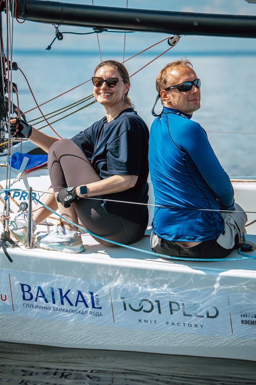 Экипаж Smart Race на борту J/70 Байкал